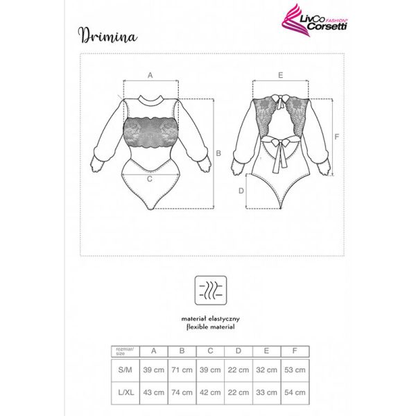 LIVCO CORSETTI FASHION - DRIMINA LC90690 CORPO NANVY - Image 4