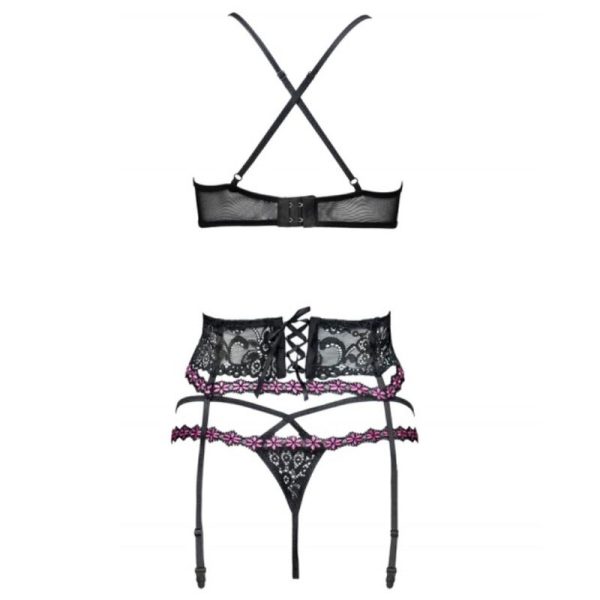 LIVCO CORSETTI FASHION - SNEHANA LC 90443 SUTI + CINTA LIGA + CALCINHA - Image 4