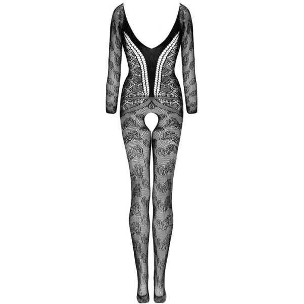 LIVCO CORSETTI FASHION - CORDILL LC 17358 BODYSTOCKING PRETO TAMANHO ÚNICO - Image 4