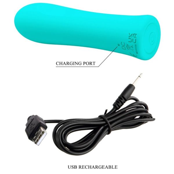 PRETTY LOVE - ALFREDA SUPER POWER VIBRADOR AQUA VERDE - Image 7