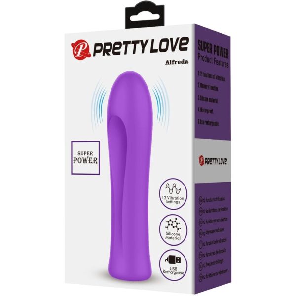 PRETTY LOVE - VIBRADOR ALFREDA SUPER POWER AQUA ROXO - Image 8