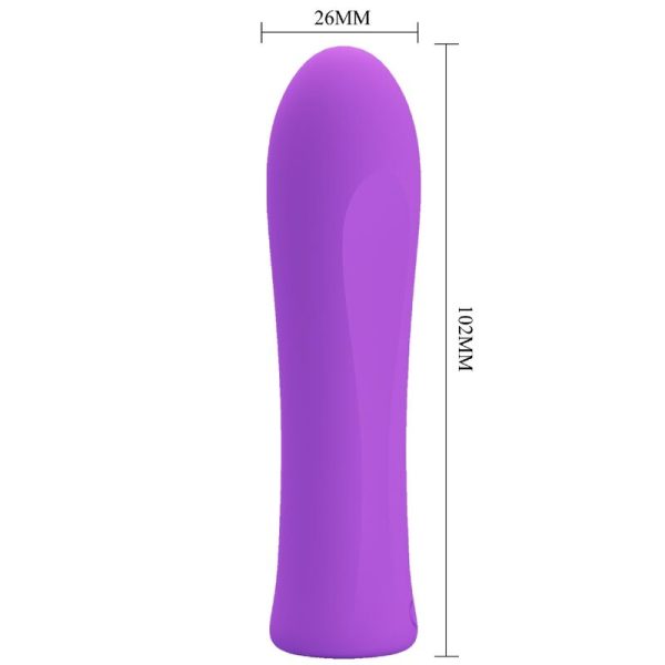 PRETTY LOVE - VIBRADOR ALFREDA SUPER POWER AQUA ROXO - Image 5