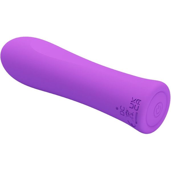 PRETTY LOVE - VIBRADOR ALFREDA SUPER POWER AQUA ROXO - Image 4