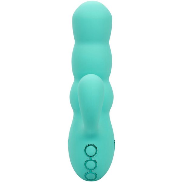 CALIFORNIA EXOTICS - VIBRADOR DEL MAR DIVA RABBIR AQUA GREEN POR CALIFORNIA DREAMING - Image 2