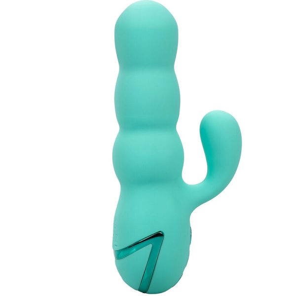 CALIFORNIA EXOTICS - VIBRADOR DEL MAR DIVA RABBIR AQUA GREEN POR CALIFORNIA DREAMING - Image 4