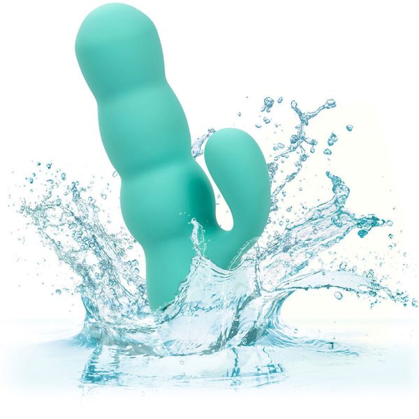 CALIFORNIA EXOTICS - VIBRADOR DEL MAR DIVA RABBIR AQUA GREEN POR CALIFORNIA DREAMING - Image 8