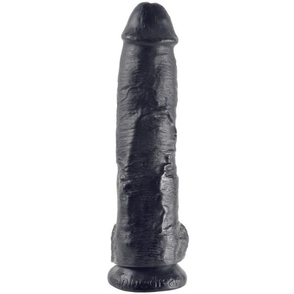 KING COCK 10" GALO PRETO COM BOLAS 25,4 CM - Image 2