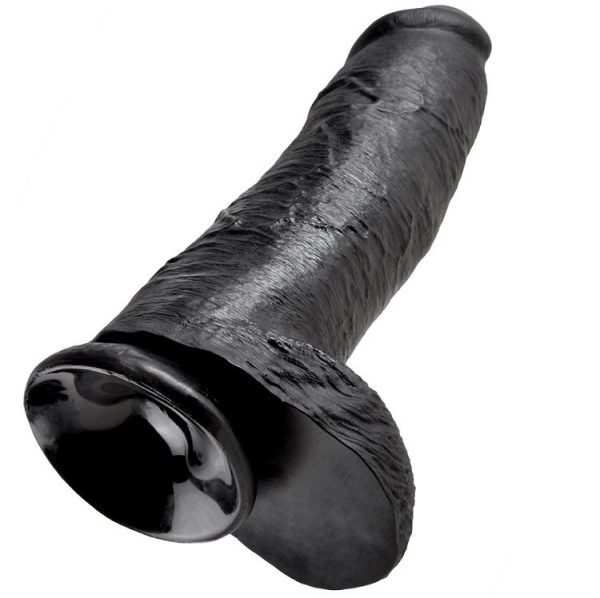 KING COCK 12" GALO PRETO COM BOLAS 30,48 CM - Image 4