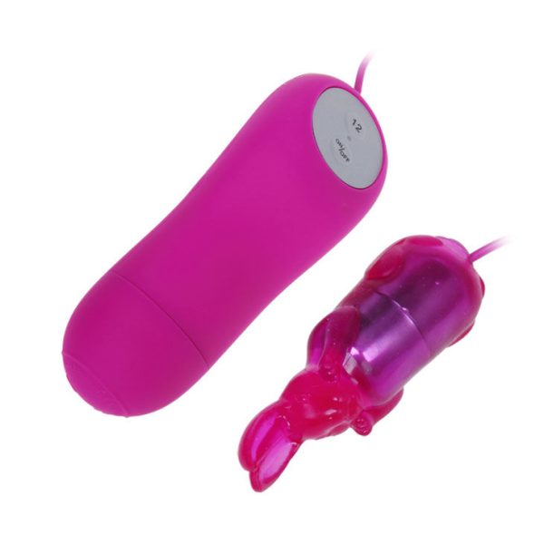 BAILE BONITO COELHO SECRETO VIBRADOR ROXO 12 VELOCIDADE - Image 3