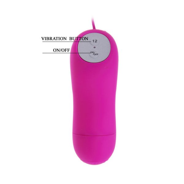 BAILE BONITO COELHO SECRETO VIBRADOR ROXO 12 VELOCIDADE - Image 6