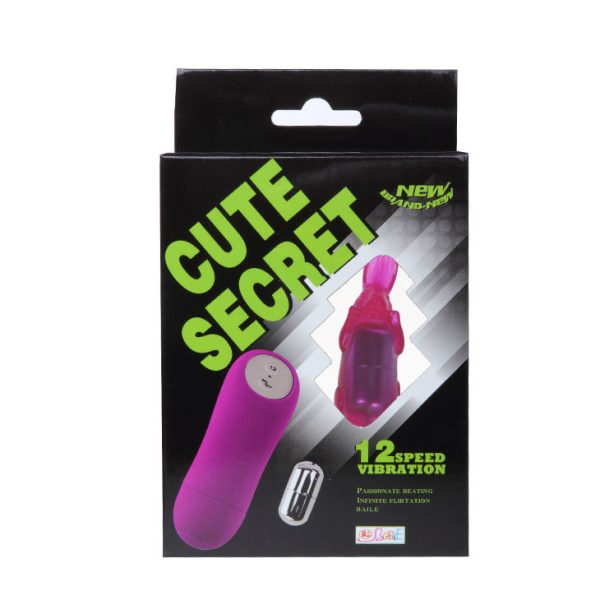 BAILE BONITO COELHO SECRETO VIBRADOR ROXO 12 VELOCIDADE - Image 8