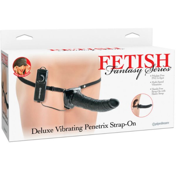 FETISH FANTASY SERIES DELUXE VIBRATING PENETRIS STRAP-ON - Image 2