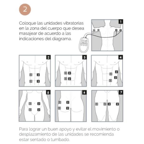 500 COSMETICS - ELETROESTIMULAÇÃO U TÔNICA TONIFICAÇÃO E REAFIRMAÇÃO MUSCULAR - Image 2