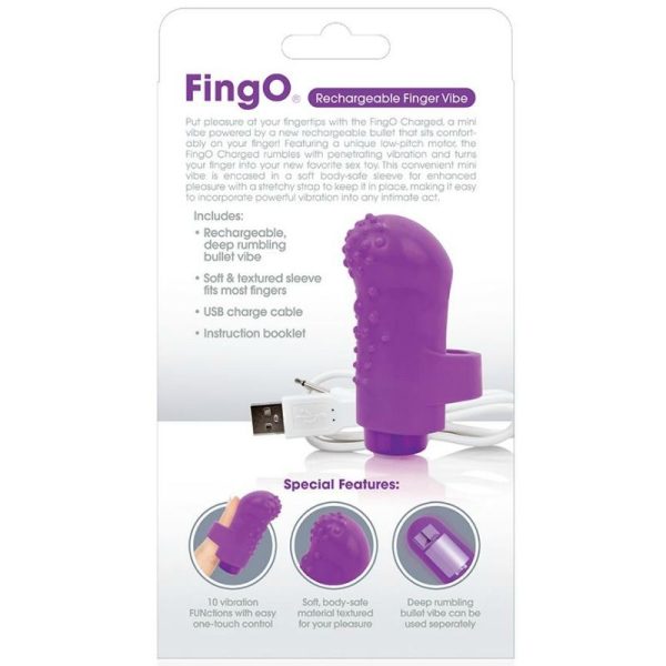 GRITANDO O RECARREGÁVEL FINGER VIBE FING O ROXO - Image 4