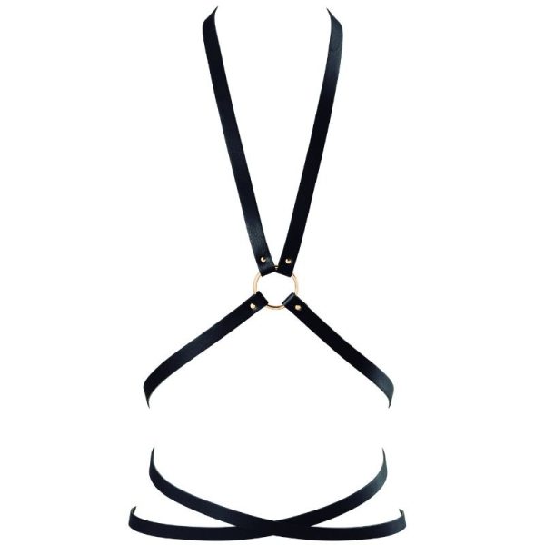 BIJOUX INDISCRETS MAZE MULTI-WAY HARNESS BLACK