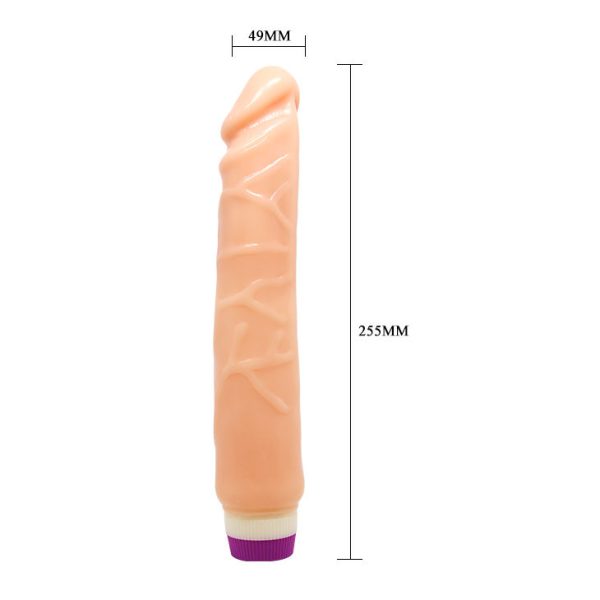 BAILE WAVES OF PLEASURE REALISTIC VIBRATING 25.5CM - Image 3