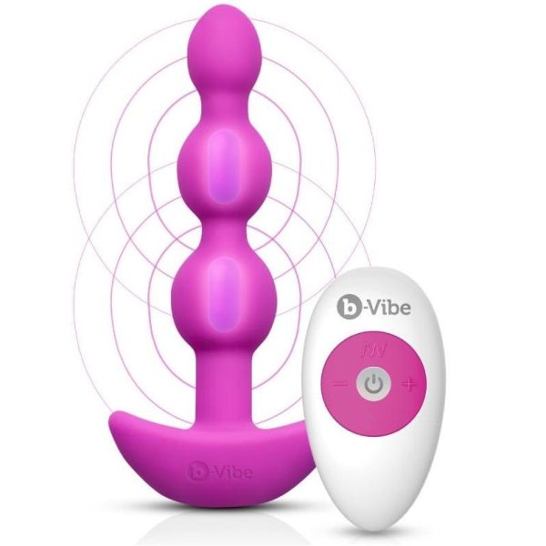 B-VIBE -TRIPLET ANAL CONTROL REMOTO BEADS ROSA - Image 7