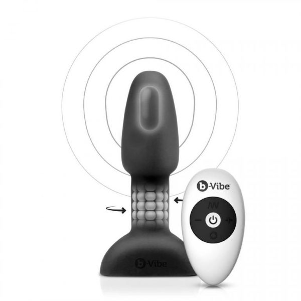 B-VIBE RIMMING CONTROL REMOTO ANAL PLUG  PETITE  NEGRO - Image 9