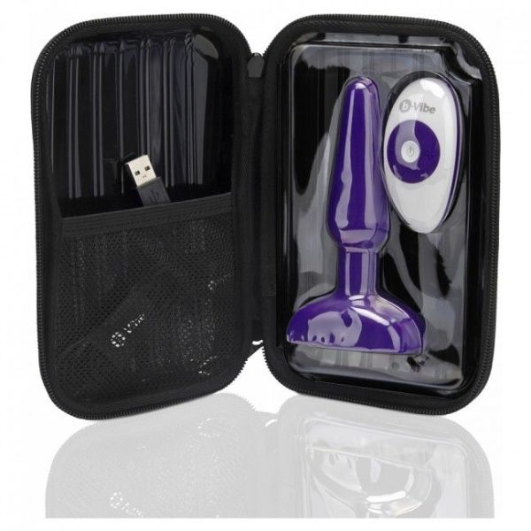 B-VIBE TRIO CONTROL REMOTO PLUG ANAL LILA - Image 7