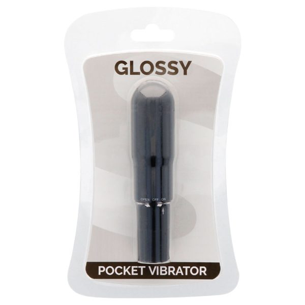 GLOSSY - VIBRADOR DE BOLSO PRETO - Image 3