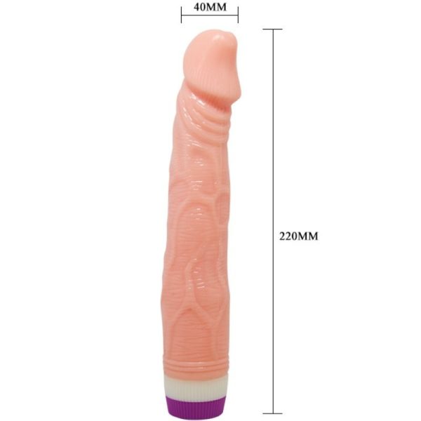 VIBRADOR REALÍSTICO NATURAL 22 CM - Image 3