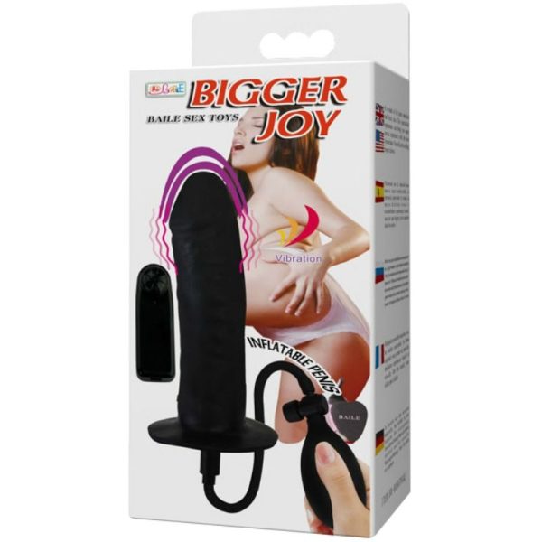 BIGGER JOY PENE HINCHABLE CON VIBRACION 16 CM - Image 8