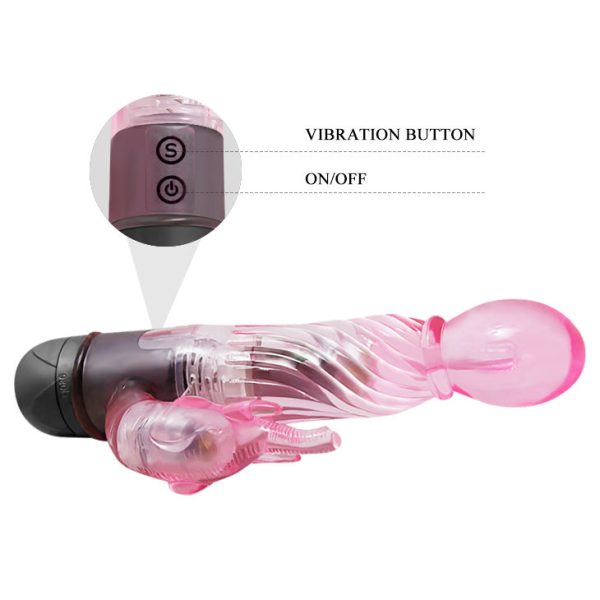 GIVE YOU A KIND OF LOVER VIBRADOR CON RABBIT ROSA 10 MODOS - Image 7