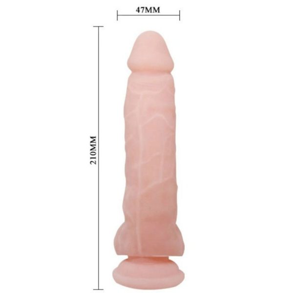 BAILE SUPER DILDO REALISTICO NATURAL 21.5 CM - Image 4