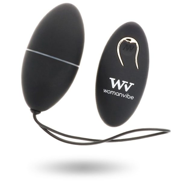 WOMANVIBE - ALSAN EGG CONTROLE REMOTO PRETO SILICONE PRETO - Image 2