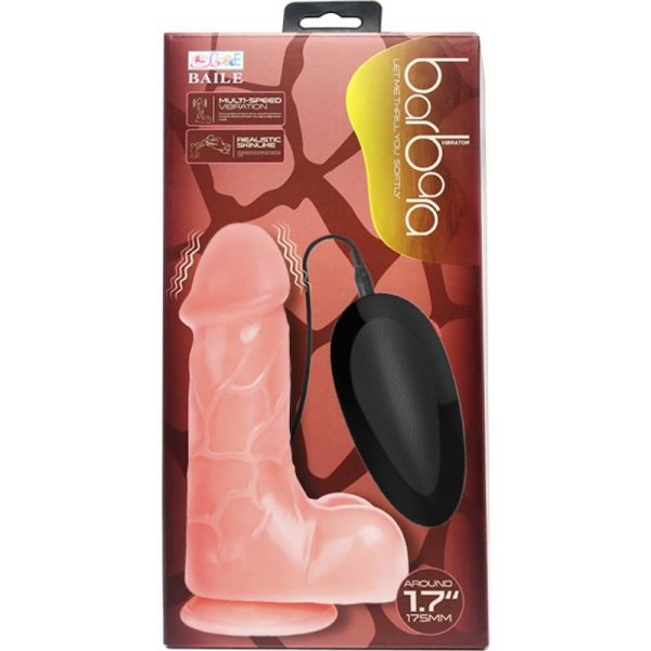 VIBRADOR REALISTICO BARBARA NATURAL 21 CM - Image 7