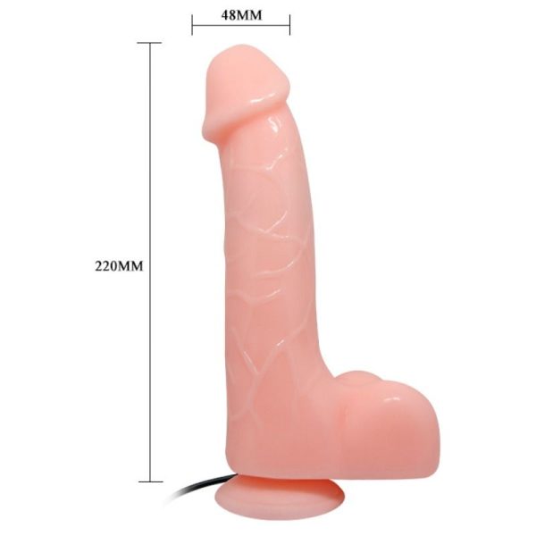 VIBRADOR REALISTICO BARBARA NATURAL 22 CM - Image 9