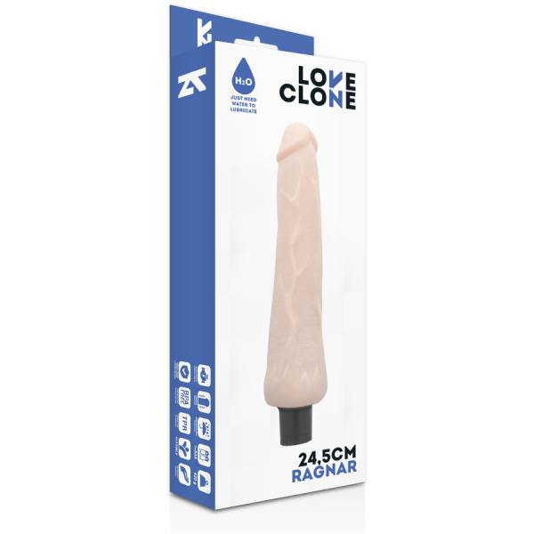 LOVECLONE RAGNAR AUTO-LUBRIFICAÇÃO VIBRADOR 24,5 CM - Image 3