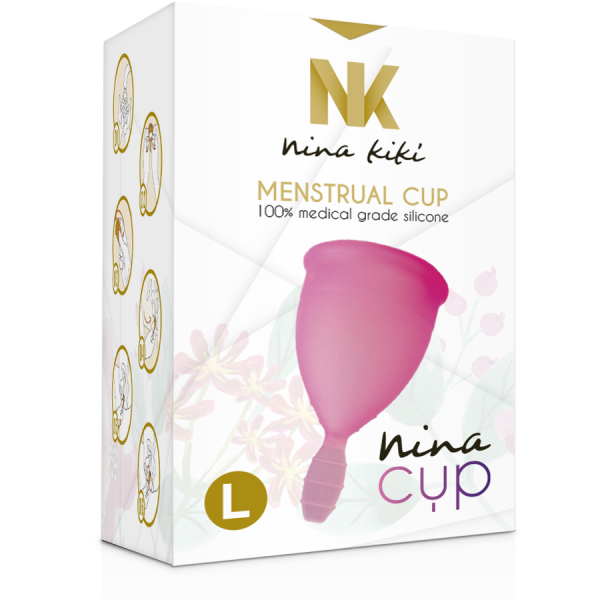 NINA CUP MENSTRUAL CUP TAMANHO L ROSA - Image 7