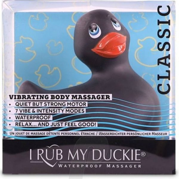 I RUB MY DUCKIE CLASSIC VIBRATING DUCK BLACK - Image 3