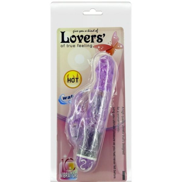 BAILE VIBRATORS  MULTIVELOCIDAD CON RABBIT LILA - Image 2