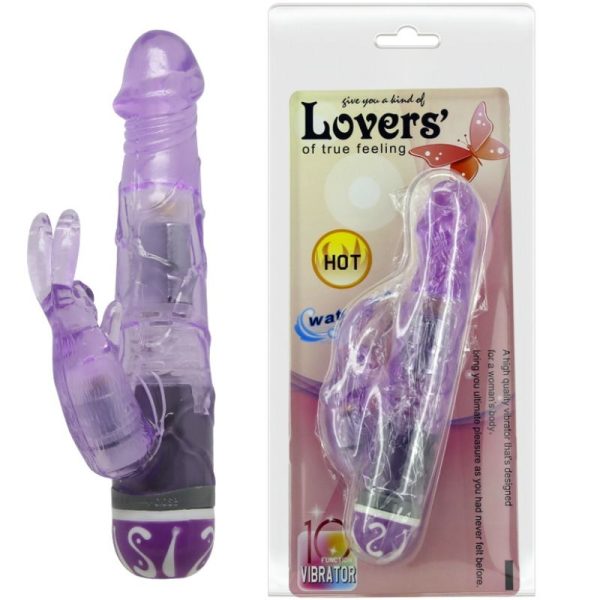 BAILE VIBRATORS  MULTIVELOCIDAD CON RABBIT LILA - Image 3