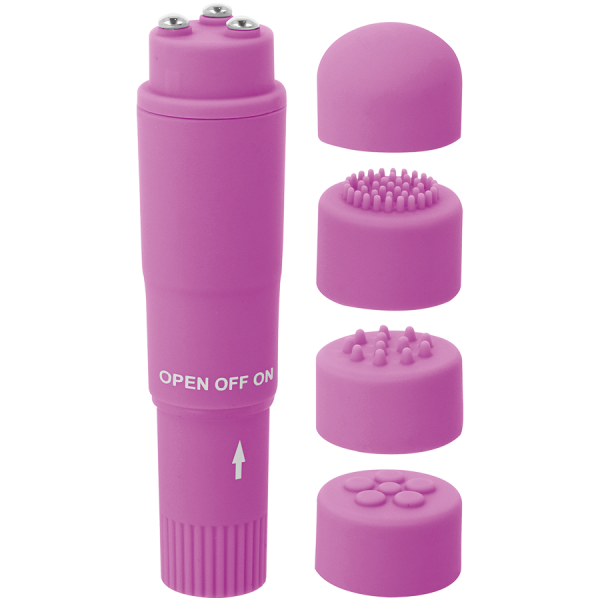 GLOSSY - MASSAGER DE BOLSO KURT ROXO - Image 3