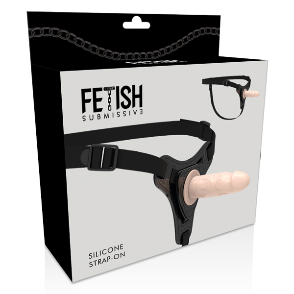 FETISH SUBMISSIVE HARNESS - SILICONE REALÍSTICO DE CARNE 12,5 CM - Image 4