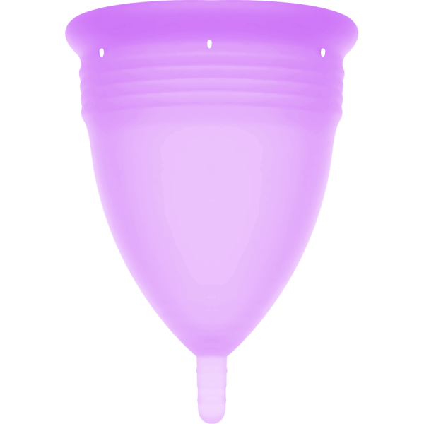 STERCUP MENSTRUAL CUP TAMANHO S COR PURPLE FDA SILICONE - Image 3