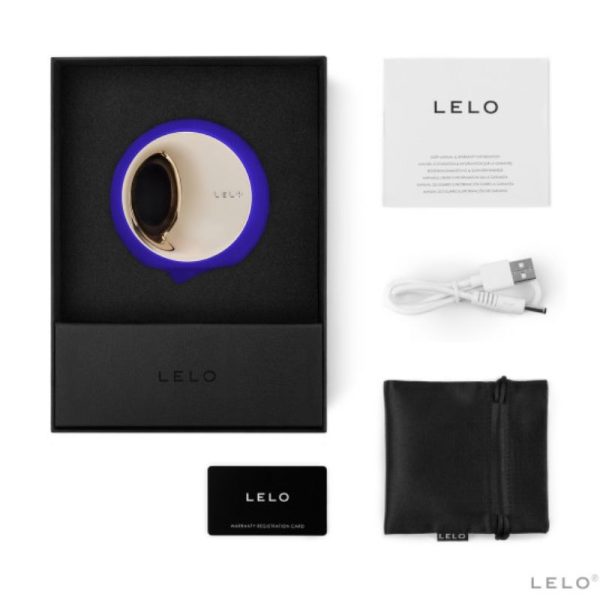 LELO - ORA 3 SIMULADOR DE SEXO ORAL AZUL MEIA-NOITE - Image 2