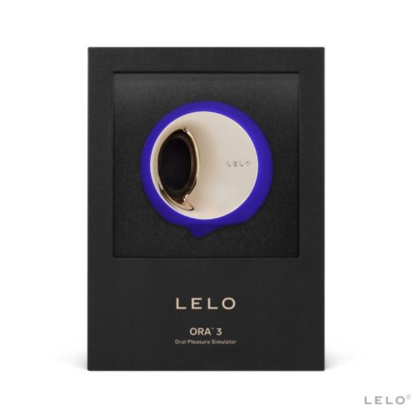 LELO - ORA 3 SIMULADOR DE SEXO ORAL AZUL MEIA-NOITE - Image 4