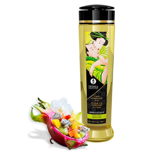 SHUNGA - ÓLEO DE MASSAGEM ERÓTICA IRRESISTÍVEL 240ML