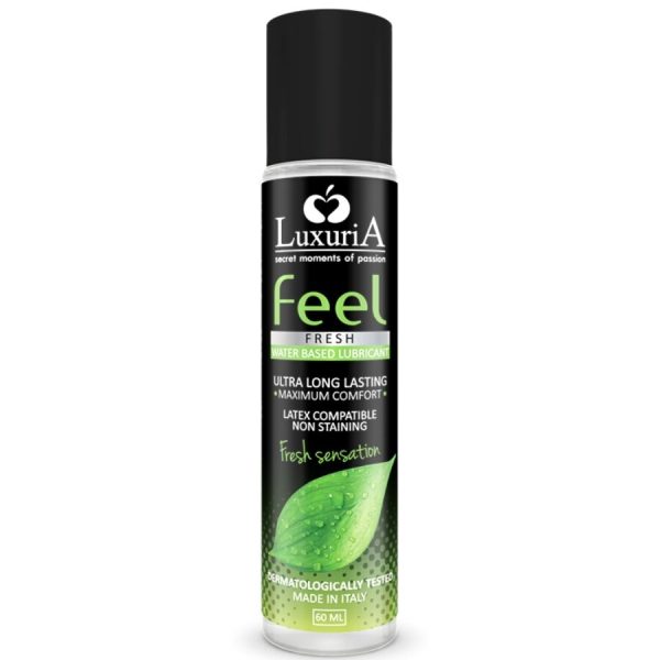 LUXURIA FEEL FRESH SENSATION LUBRIFICANTE À BASE DE ÁGUA 60 ML