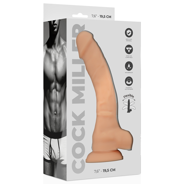 COCK MILLER DENSIDADE DE SILICONE ARTICULÁVEL COCKSIL 19,5 CM - Image 7