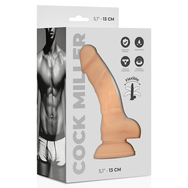 COCK MILLER DENSIDADE DE SILICONE COCKSIL ARTICULÁVEL 13CM - Image 6