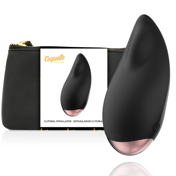 COQUETTE CHIC DESIRE - ESTIMULADOR CLITORIAL PRETO / OURO