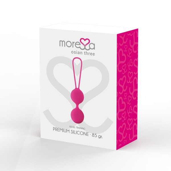 MORESSA OSIAN TRÊS PREMIUM SILICONE ROSA - Image 3