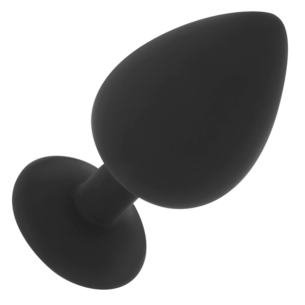 OHMAMA - PLUG ANAL DE SILICONE DIAMANTE TAMANHO M 8 CM - Image 3