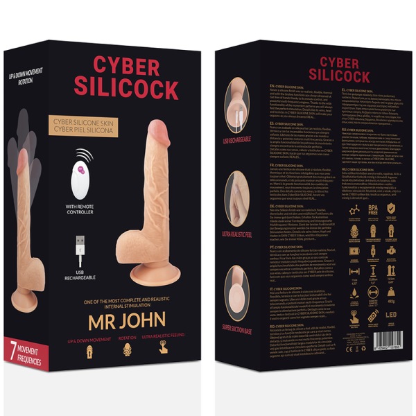 CYBER SILICOCK REALISTICO CONTROL REMOTO MR JOHN - Image 7