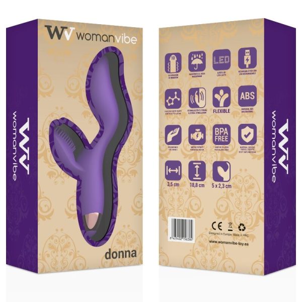 WOMANVIBE - DONNA VIBRADOR DE SILICONE RECARREGÁVEL - Image 7